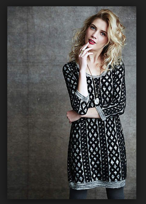 anthropologie moth sweater dress